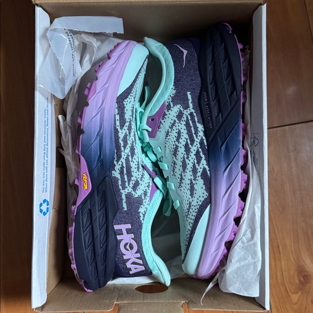 Hoka Womens Speedgoat 5 'sunlit Ocean Night’ - Picture 10 of 11